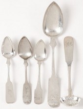COIN SILVER SPOONSCoin silver