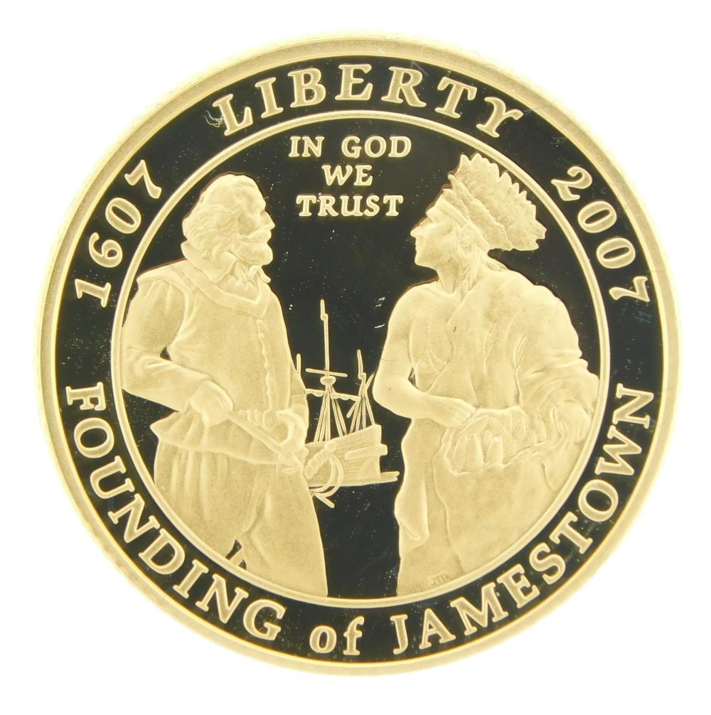 COIN: U.S. MINT, 2007 JAMESTOWN