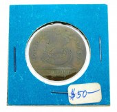 COINS: 1787 FUGIO CENT, EIGHT