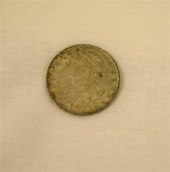 COINS: 1827 Bust Half Dollar.