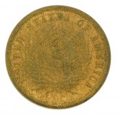 COINS: 1864 TWO CENT PIECE, MI
