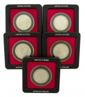 †COINS: 1878-S; 1879-S; 1880-S