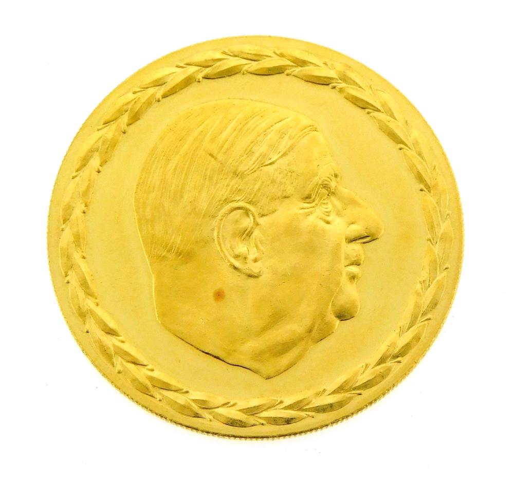 COINS: 1970 CHARLES DE GAULE GOLD