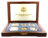 COINS: 1991 SIX PIECE MOUNT RU