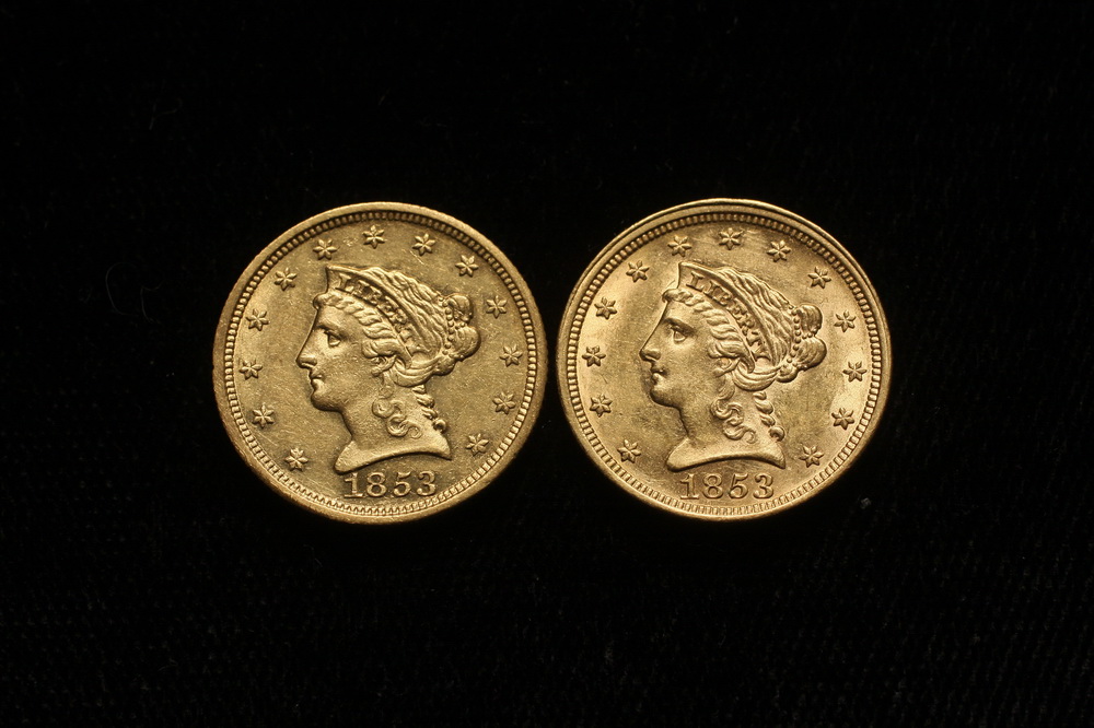 COINS - (2) Liberty Head $2 1/2