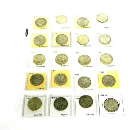 COINS: 20 coins  including 19