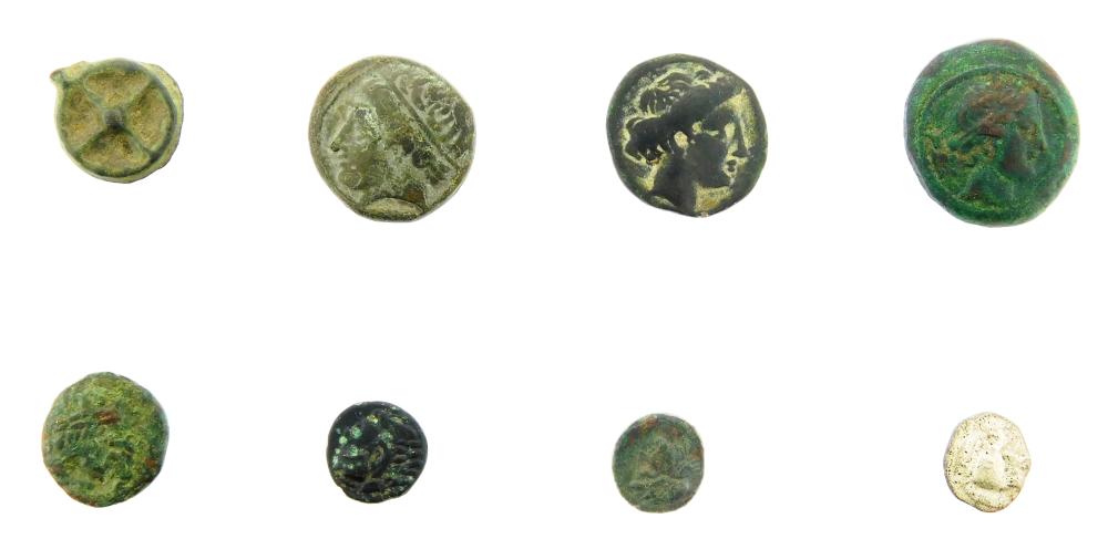 COINS: ANCIENT GREECE OCTET. AR