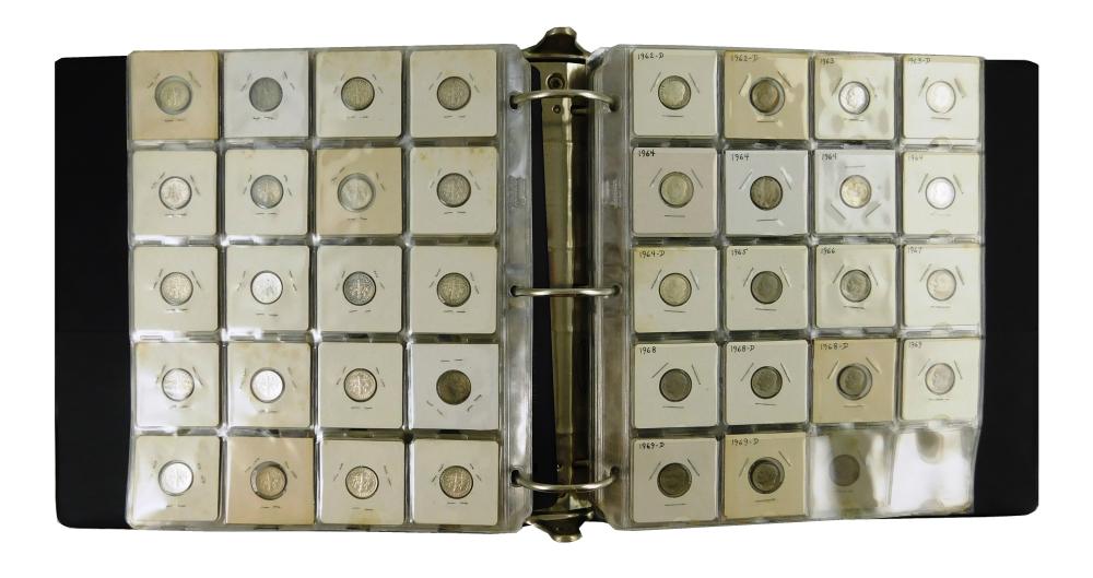 COINS: BINDER LOT WITH 19 PAGES