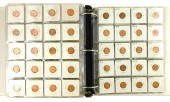 COINS: BINDER WITH SMALL CENTS