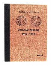 COINS: BUFFALO NICKEL ALBUM. P