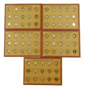 †COINS: COMPLETE SET OF BARBER