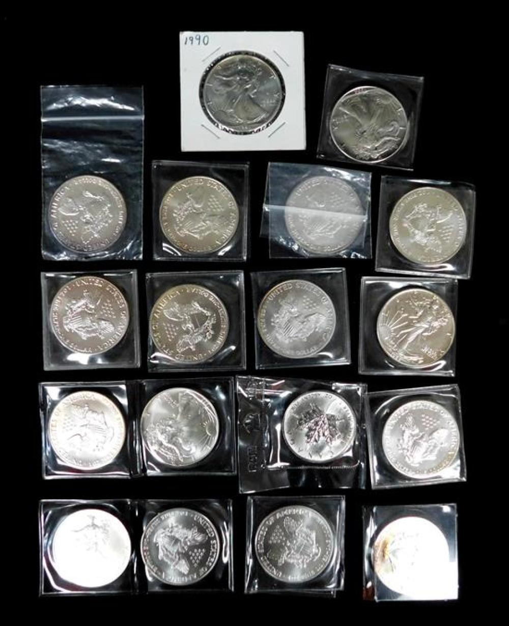 †COINS: EIGHTEEN COINS,