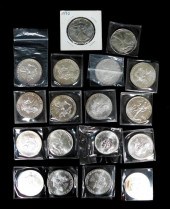 †COINS: EIGHTEEN COINS, INCLUD