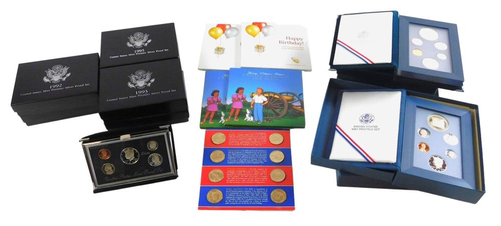 COINS: FIFTEEN U.S. MINT COIN SETS,