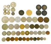 COINS: FIFTY TWO COINS AND TOK