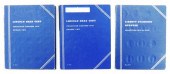 †COINS: FOUR BLUE WHITMAN ALBU
