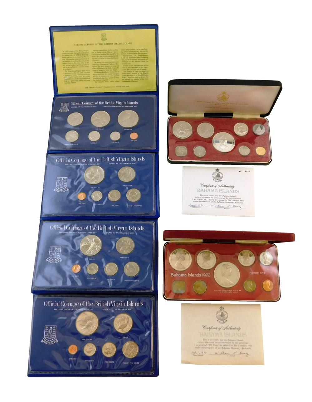 COINS: FOUR BRITISH VIRGIN ISLAND