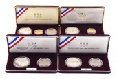 COINS: FOUR U.S. MINT OLYMPIC