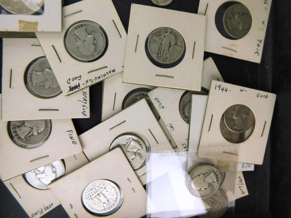 COINS: LARGE LOT OF US COINS,