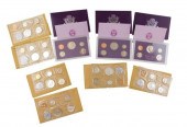 COINS: LOT OF 10 US PROOF SETS