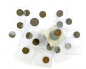 COINS: LOT OF 19 CIVIL WAR TOK