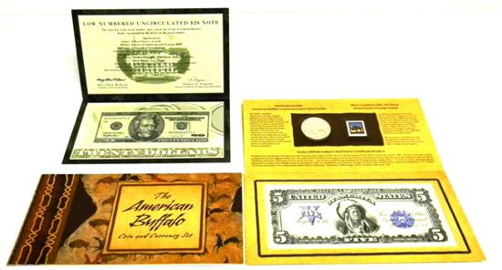 COINS: Lot of 2 items: (a.) A Low