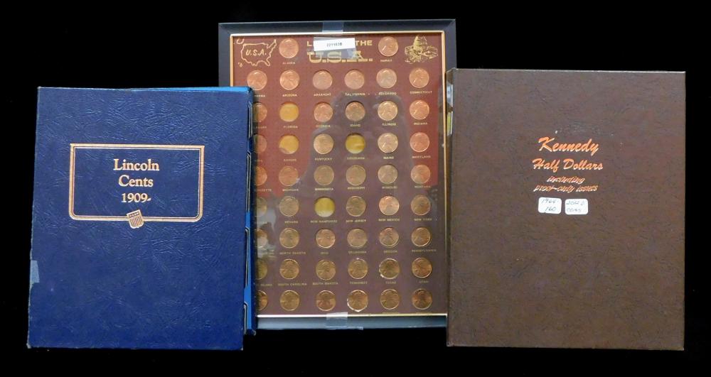 COINS: LOT OF 3 SETS. THE FIRST