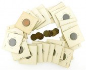 COINS: LOT OF 34 FLYING EAGLE