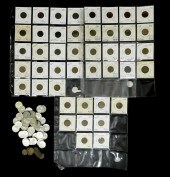 COINS: LOT OF 55 US CENTS. INC