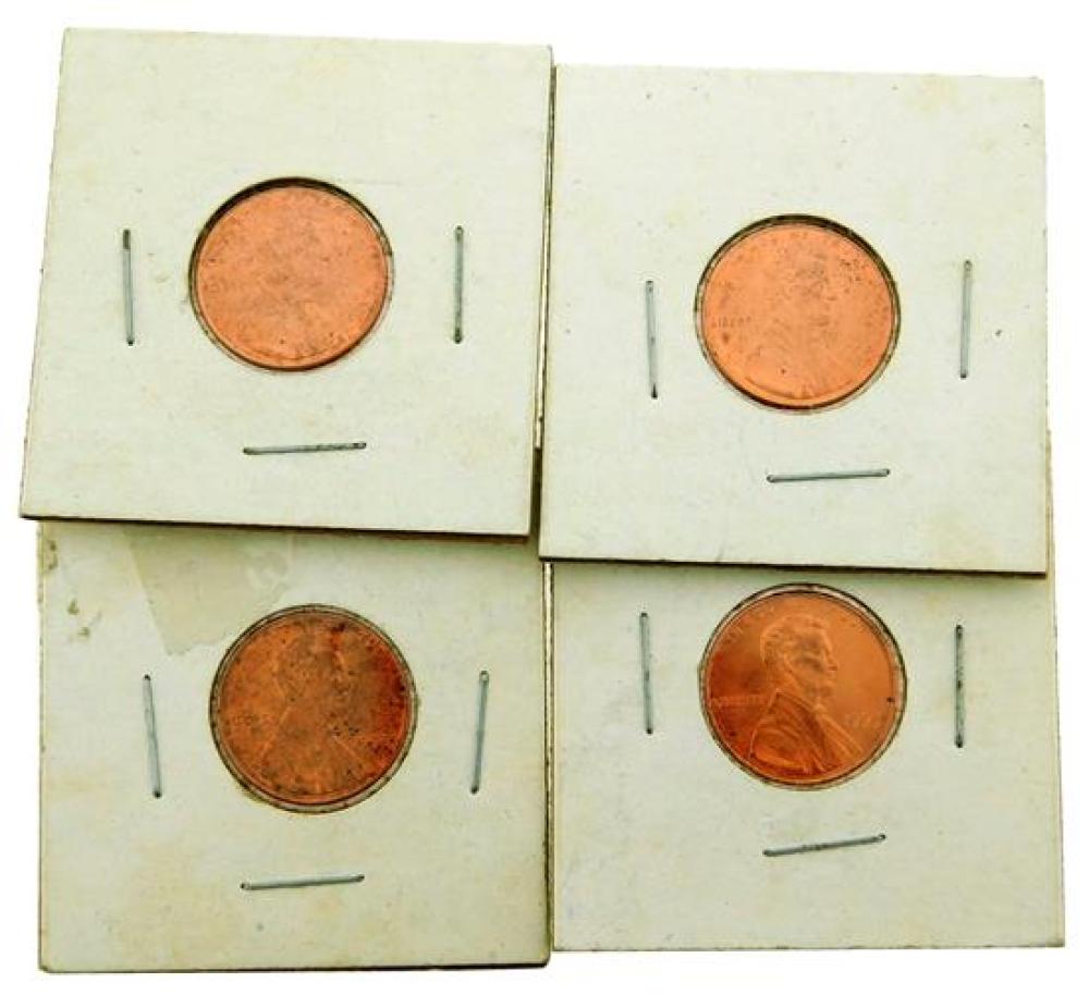 COINS: LOT OF FOUR 1995 LINCOLN