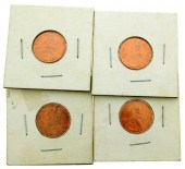 COINS: LOT OF FOUR 1995 LINCOL
