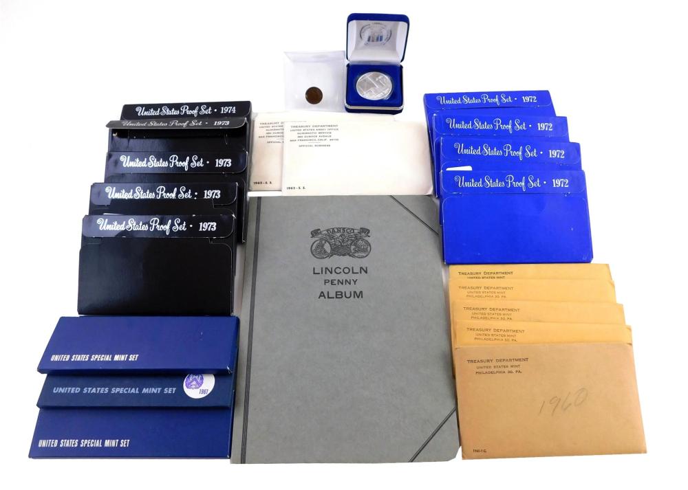 COINS: LOT OF FOURTEEN US PROOF