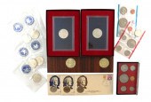 †COINS: LOT OF TEN UNCIRCULATE