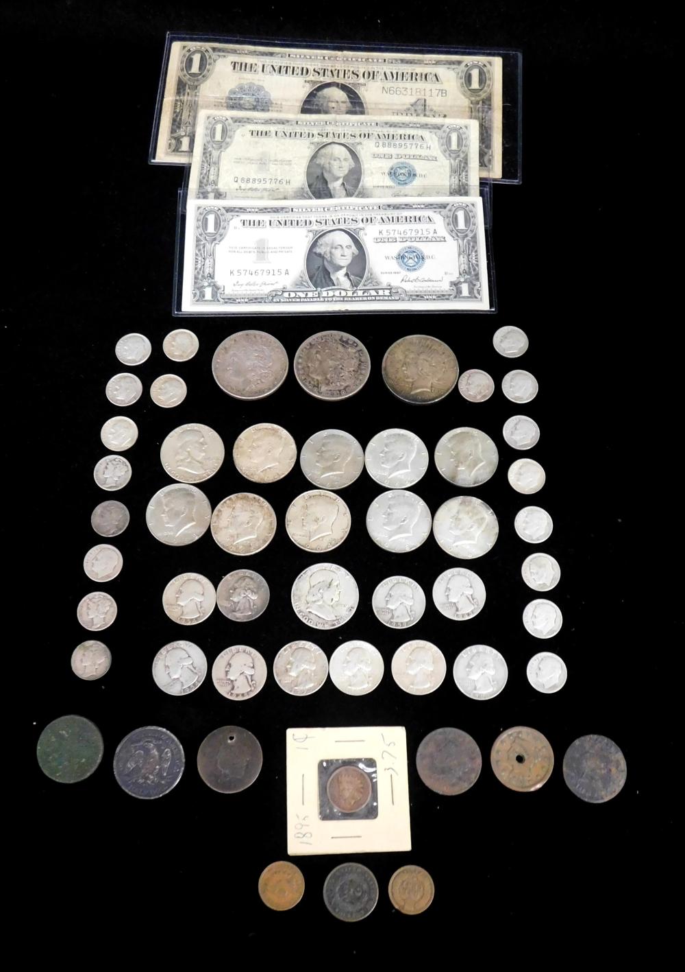 COINS: LOT OF TWENTY COINS,