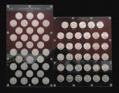 COINS: LOT OF TWO FRANKLIN HAL