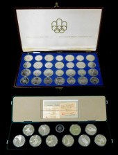 COINS: LOT OF TWO OLYMPIC COIN