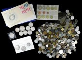 COINS: LOT OF WORLD COINS, INC