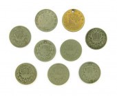 †COINS: NINE COINS, INCLUDING: