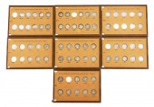 †COINS: SET OF BARBER QUARTERS