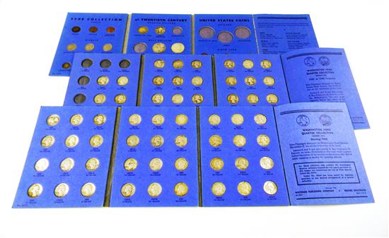 COINS: three Blue Whitman coin