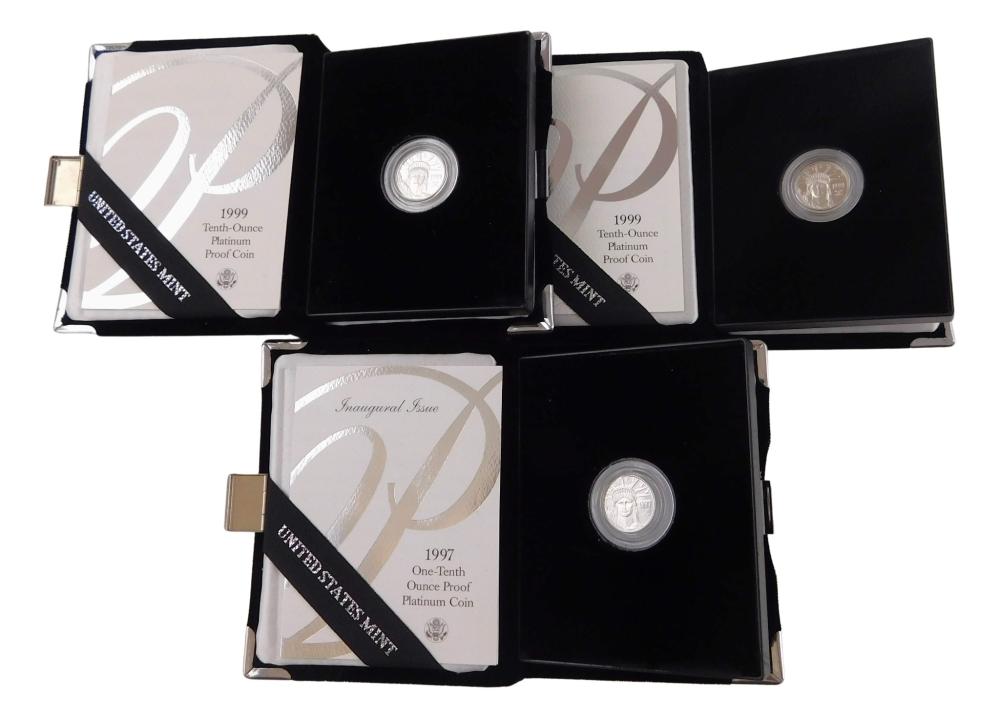 COINS: THREE U.S. MINT COINS IN