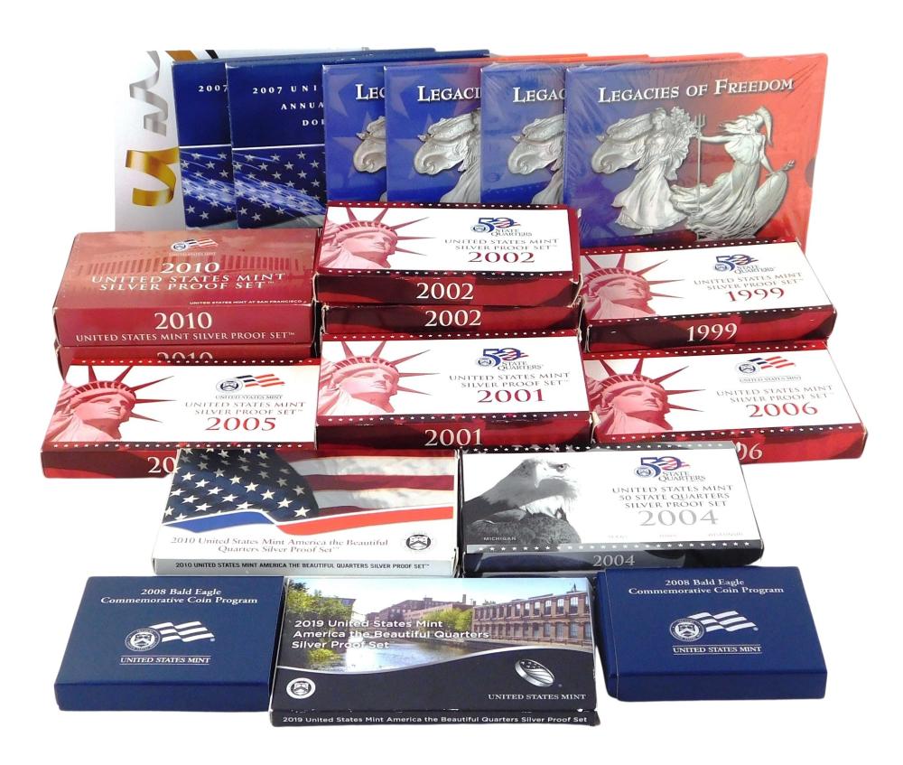 COINS: TWENTY-SIX U.S. MINT COIN