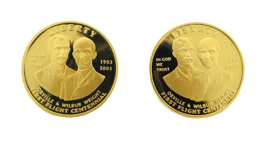 COINS: TWO U.S. MINT 2003 FIRST