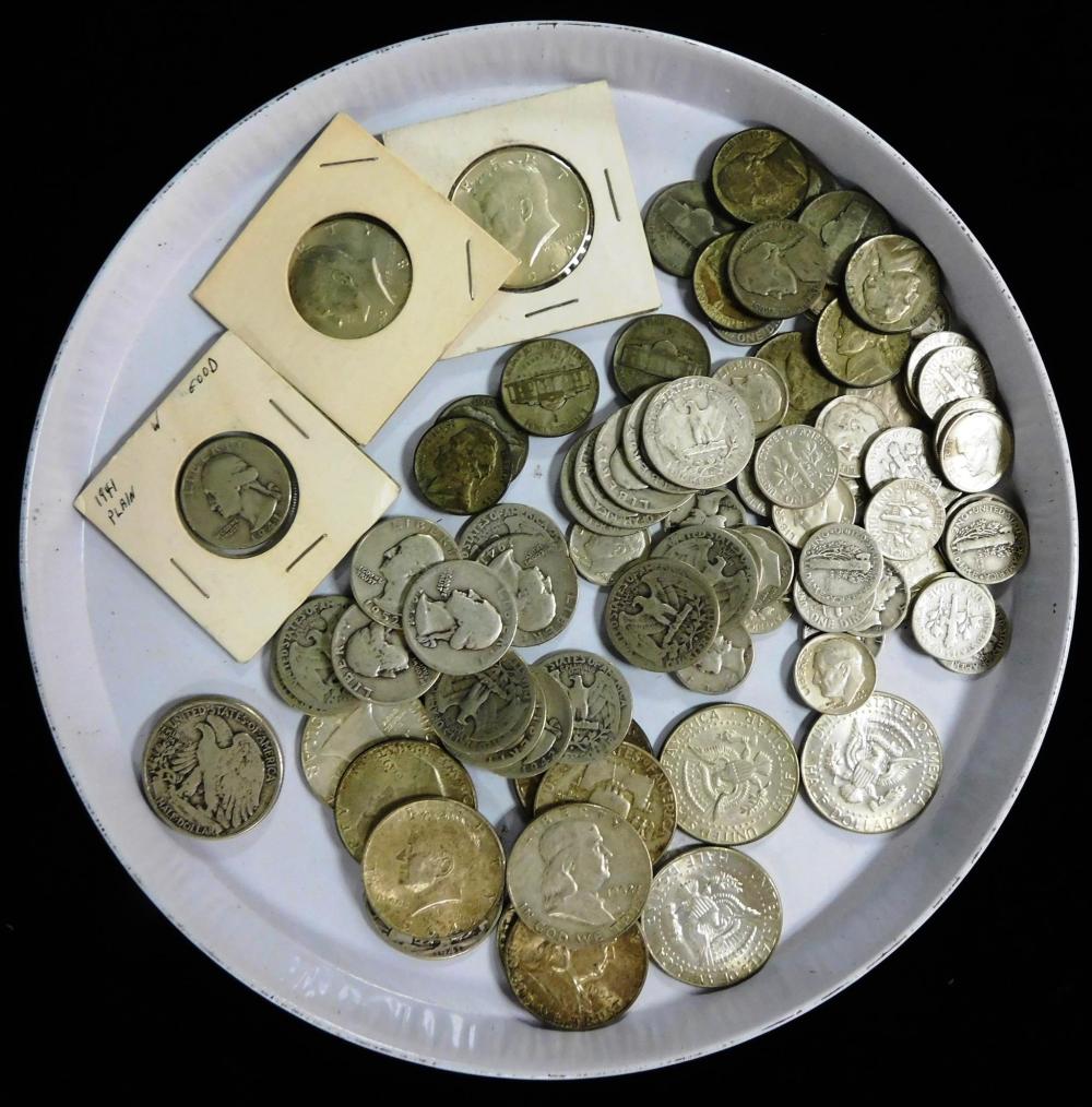 COINS: US SILVER COIN LOT,