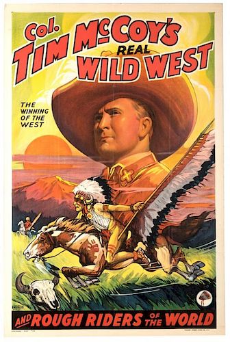 COL. TIM MCCOY'S REAL WILD WEST.
