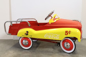 COLA-COLA METAL PEDAL CAR BY G