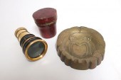 COLAPSABLE GILT BRONZE TELESCO