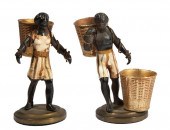 COLD PAINTED BRONZE BLACKAMOOR