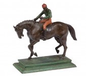 COLD PAINTED BRONZE FIGURE OF