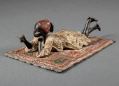 COLD-PAINTED BRONZE ORIENTALIS